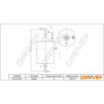 Palivový filtr Palivový filtr DRIVE+ DP1110.13.0189