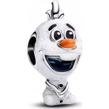 Přívěsek Přívěsek Ledové království charms Olaf ze stříbra, korálek, stříbro 925