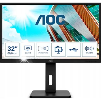 Monitor Monitor Q32P2 31,5 palce IPS HDMIx2 DP s nastavením