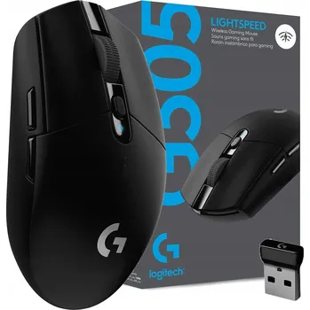 Myš BEZDRÁTOVÁ MYŠ LOGITECH G305 LIGHTSPEED ČERNÁ