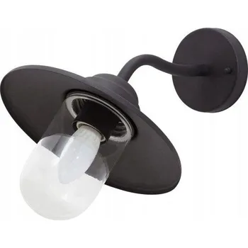 Venkovní osvětlení LED Zahradní lampa lucerna ČERNÁ nástěnná IP44 LEDZWY