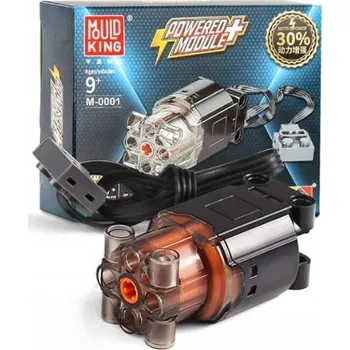 ostatní stavebnice MOULD KING M-0001 ELEKTRICKÝ MOTOR BLACK FURIOUS L-MOTOR POWER FUNCTIONS