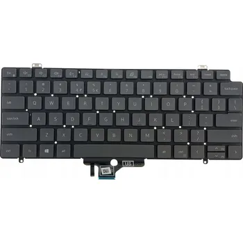 Náhradní klávesnice pro notebook LED klávesnice Dell Latitude 14 7410 GDY5C