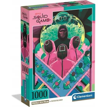 Puzzle Clementoni 1000dílné Puzzle 1000dílné Puzzle s chobotnicí