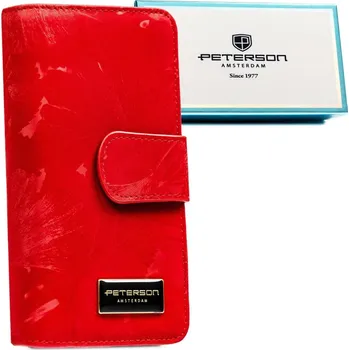Peněženka Dámská peněženka Peterson PTN PS116-MLF červená