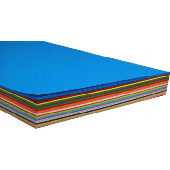 Kancelářský papír Barevný kancelářský papír Shan A4, 80 g/m², 200 listů, 20 barev