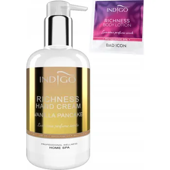 Péče o ruce Indigo krém na ruce Vanilla Pancake 300ml parfémovaný krém na ruce + dárek