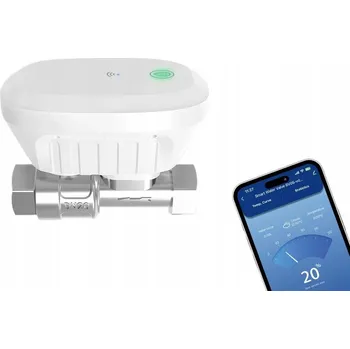 Ventil Elektromagnetický ventil pro vodoměr 1" DN25 TUYA WiFi, regulace průtoku a teplota