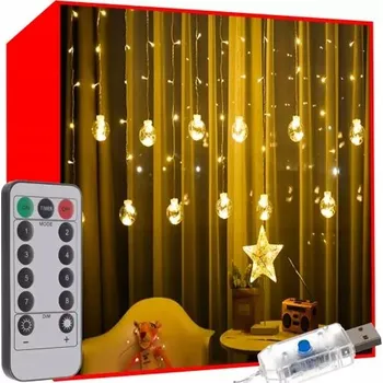 Vánoční dekorace Vánoční osvětlení na stromeček Iso Trade pro venkovní použití 5,4 m 101 - 200 světel