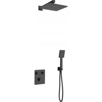 Sprchový set Corsan Sprchový set sprchový set ANGO Z02MBL Směšovač Sprchová Hlavice Černý