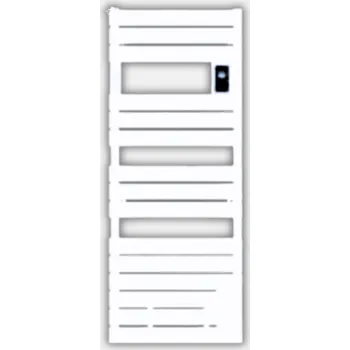 Radiátor Elektrický koupelnový radiátor Atlantic 500 W, 556 x 1027 mm, bílý