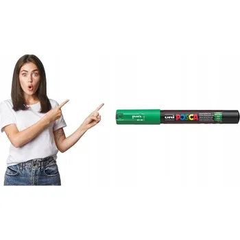 Permanentní popisovač zelený Uni Posca 1 ks