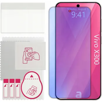 Pouzdro na mobilní telefon Sklo 9H pro Vivo X300, alternativa tvrzeného skla, flexibilní