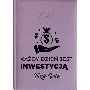 Kalendář Knižní kalendář 2026 A5 FunnyCase fialový