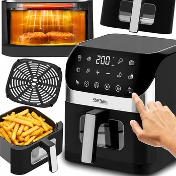 fritéza HORKOVZDUŠNÁ FRITÉZA 6L VELKÁ FRITÉZA 2000W trouba