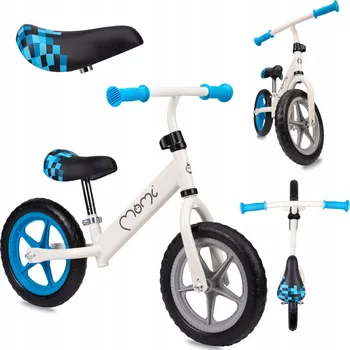 Dětské vozidlo Odrážedlo MoMi FLEET 12" béžové, modré