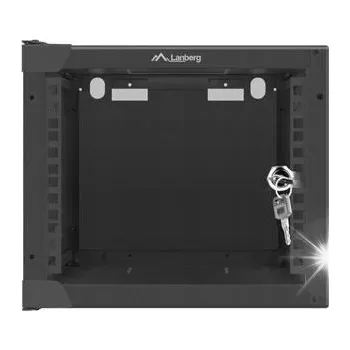 PC skříň LANBERG Skříň skříň 10 palců 4U 280x310 mm černá