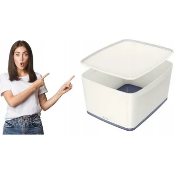 Příslušenství pro čtečku elektronické knihy Krabice s víkem bílá, odstíny modré