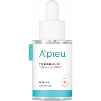 Pleťové sérum A'Pieu Madecassoside Tetrasome Zklidňující ampule s pupečníkem asijským Cica pro pleť 30 ml