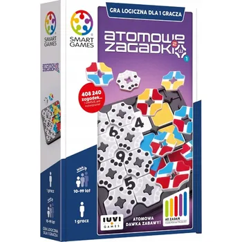 Desková hra Smart Games Atomové hádanky (PL) Logická hra pro 1 hráče IUVI Games