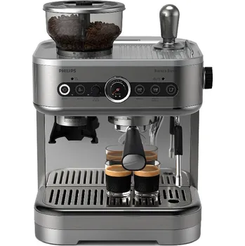 Kávovar Kávovar kombinovaný pákový a překapávací Philips PSA3228/01 1350 W stříbrný/šedý