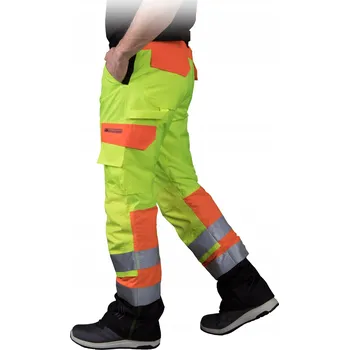 montérky ZIMNÍ VÝSTRAŽNÉ KALHOTY DO PASU LH STRADA 3XL