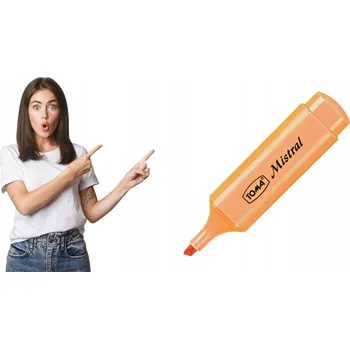 Zvýrazňovač Zvýrazňovač Toma oranžová 1 ks