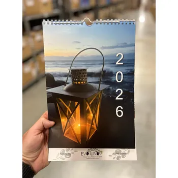 Kalendář Evoilino Korfu nástěnný kalendář 2026