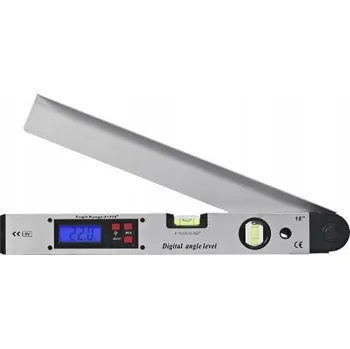 Úhloměr Digitální úhloměr hliníkový 40 cm s LED displejem