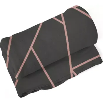 deka Sablio Deka Růžové obrazce - 190x140 cm