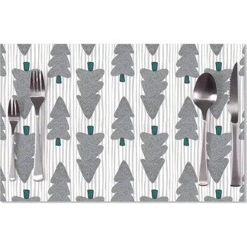 prostírání Sablio Prostírání Šedé stromky: 40x30cm