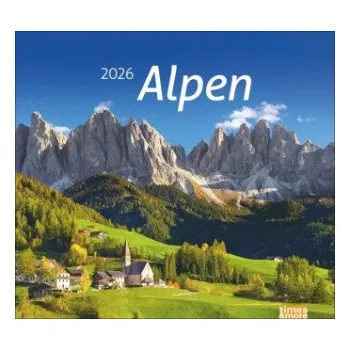 Diář times&more Alpen Bildkalender 2026 – (DE)