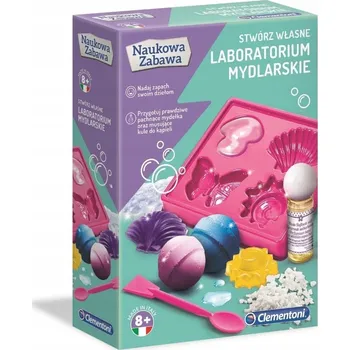 kreativní sada Clementoni Mýdlová laboratoř - Vědecká zábava