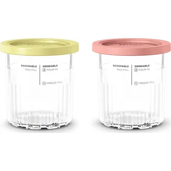 Dóza na potraviny Ninja® XSKPNTLD2EUUK nádoby pro Ninja® NC501EU CREAMi™ Deluxe 2 ks