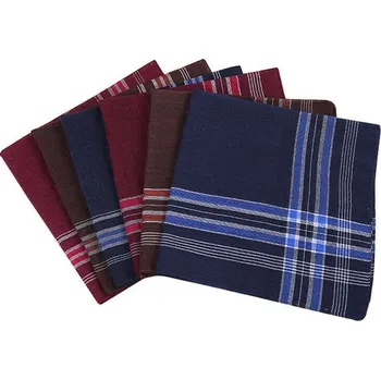 Látkový kapesník Pánské látkové kapesníky 20-02-0008-37-78-005 10 ks mix barev