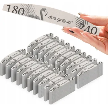 Pilník na nehty Půlměsíc Loďka 180/240 Standard Aba Group 500 ks