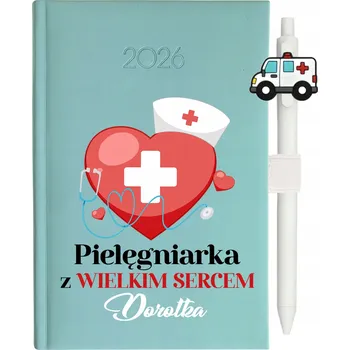 Kalendář Knižkový kalendář 2026 A5 FunnyCase modrý