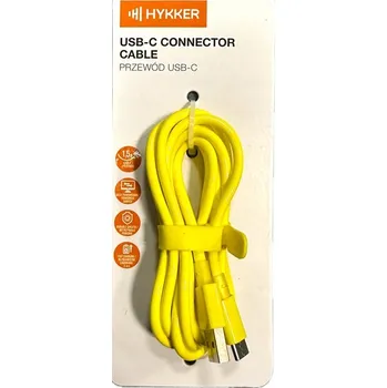 Datový kabel Kabel pro nabíjení a přenos dat Hykker USB-A na USB-C, 1,5 m