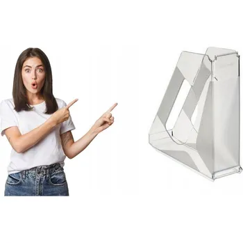 Záchod na dokumenty Esselte A4 bezbarvý