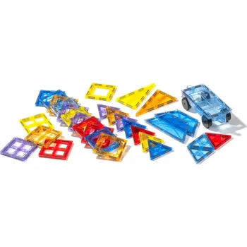 ostatní stavebnice IDEENWELT Magnetická stavebnice Vozidlo