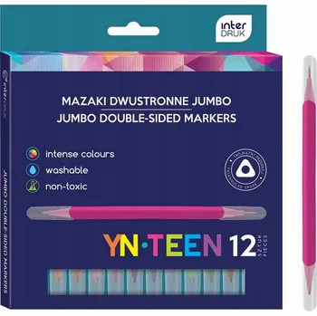 TROJÚHELNÍKOVÉ JUMBO FIXY POPISOVAČE BAREV