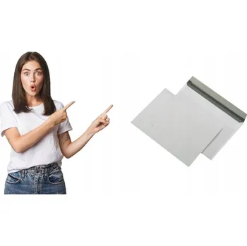 Obálka Bílé obálky C5 na A5 HK se samolepicím proužkem, 50 kusů