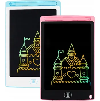 Magnetická kreslící tabulka Záznamník Tabule Tablet LCD Elektronický pro děti na kreslení 8,5" 2ks