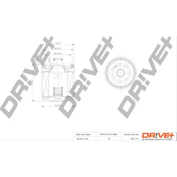 Olejový filtr Olejový filtr Dr!ve+ DP1110.11.0181