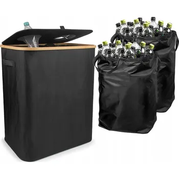 Odpadkový koš KONTEJNER NA TŘÍDĚNÝ ODPAD KOŠ NA LAHVE KOŠ NA PLECHOVKY