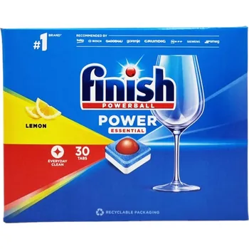 Tableta do myčky Tablety do myčky FINISH Powerball Power Essential Lemon 30 Ks