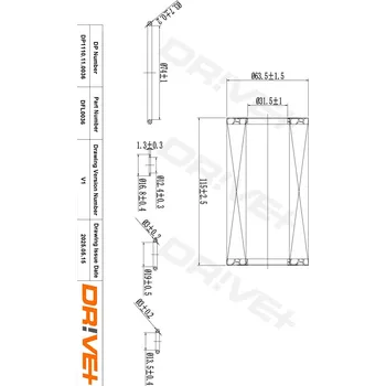 Olejový filtr Olejový filtr DRIVE+ DP1110.11.0036