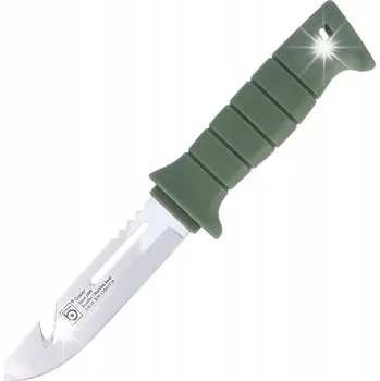 Kuchyňský nůž Nůž Lindbloms Eyeson Lovecký/Rybářský Nůž Zelený