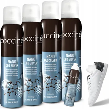 Přípravek pro údržbu obuvi Osvěžovač do bot Coccine 4X COCCINE NANO DEO SILVER 150 ml (600 ml)