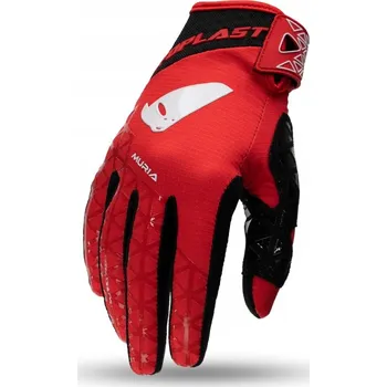 Moto bunda UFO 2024/09 RUKAVICE MURAI CROSS ČERVENÁ / BÍLÁ VELIKOST M - KOLEKCE